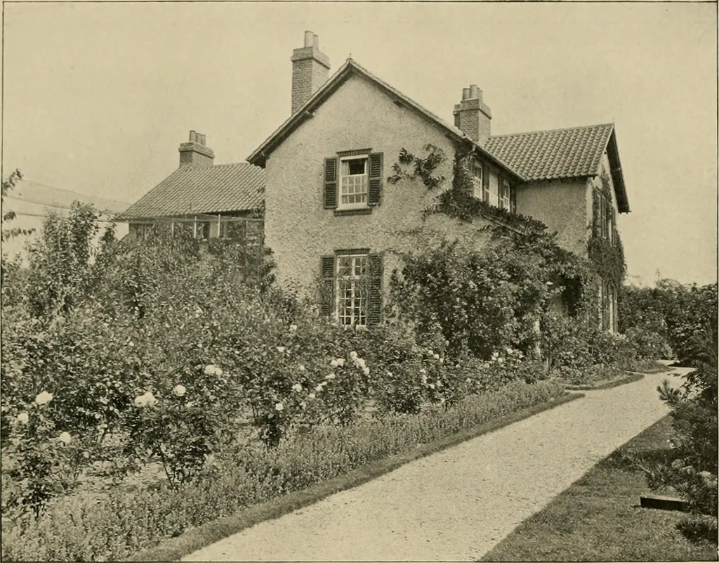 An illustration from Country-cottages and week-end homes, 1912, leaf 174