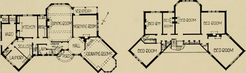 An illustration from Country-cottages and week-end homes, 1912, leaf 177
