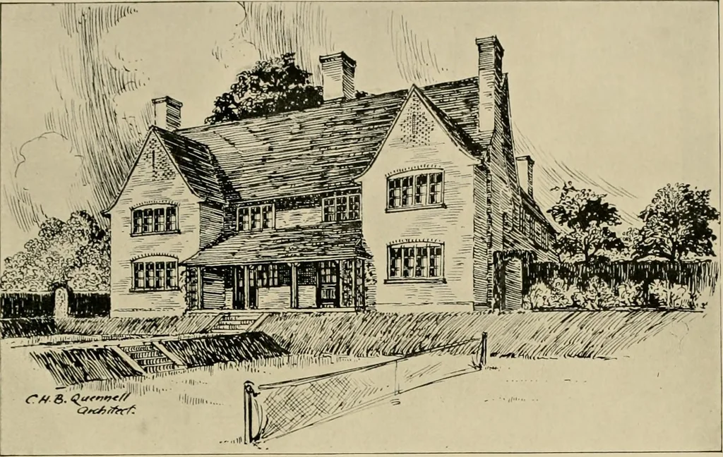 An illustration from Country-cottages and week-end homes, 1912, leaf 178