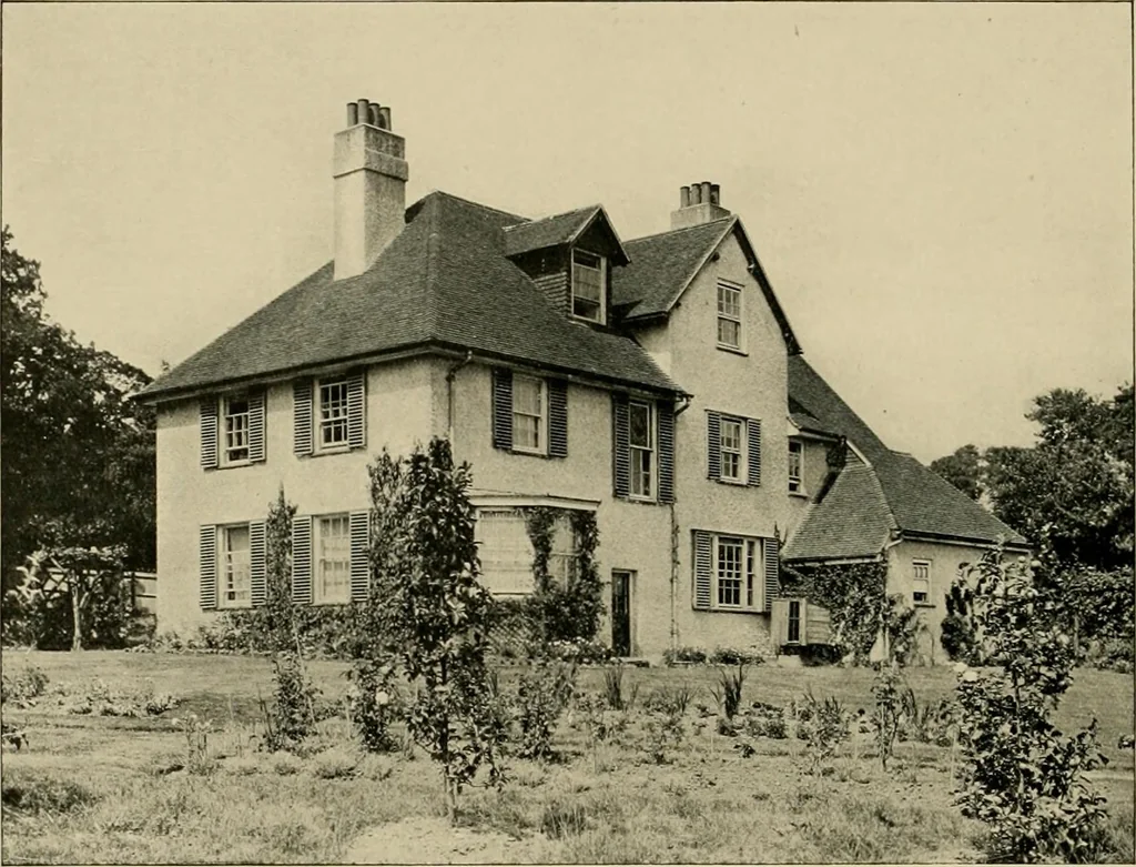 An illustration from Country-cottages and week-end homes, 1912, leaf 179