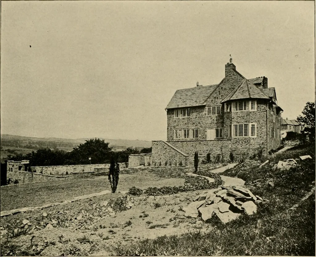 An illustration from Country-cottages and week-end homes, 1912, leaf 180