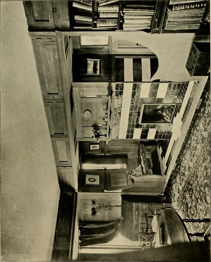 An illustration from Country-cottages and week-end homes, 1912, leaf 184