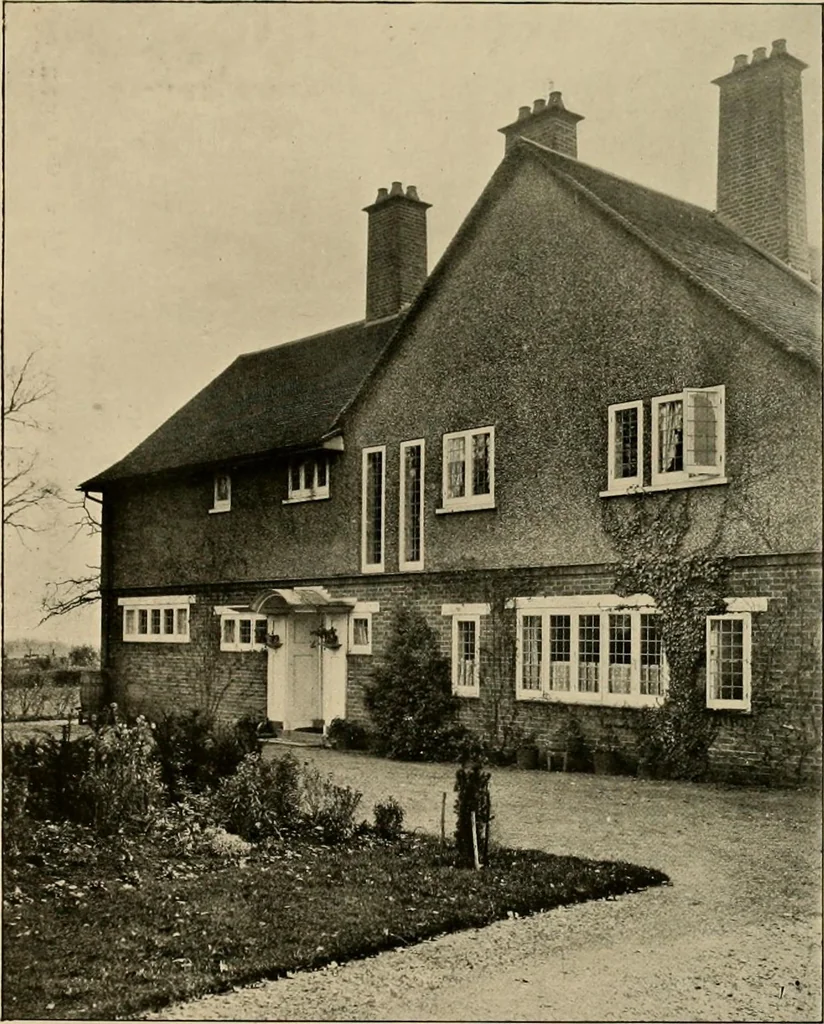 An illustration from Country-cottages and week-end homes, 1912, leaf 186