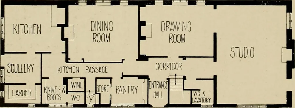 An illustration from Country-cottages and week-end homes, 1912, leaf 187