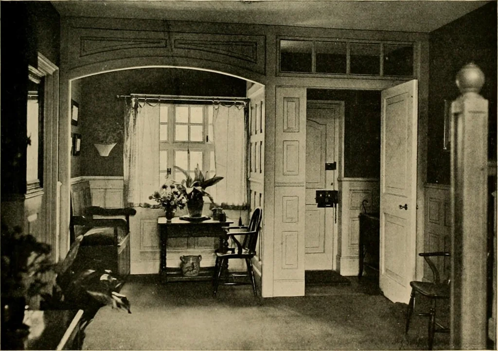 An illustration from Country-cottages and week-end homes, 1912, leaf 188