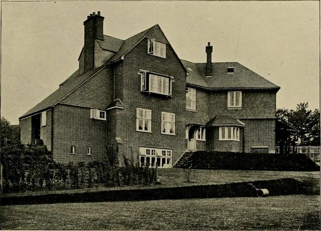 An illustration from Country-cottages and week-end homes, 1912, leaf 190
