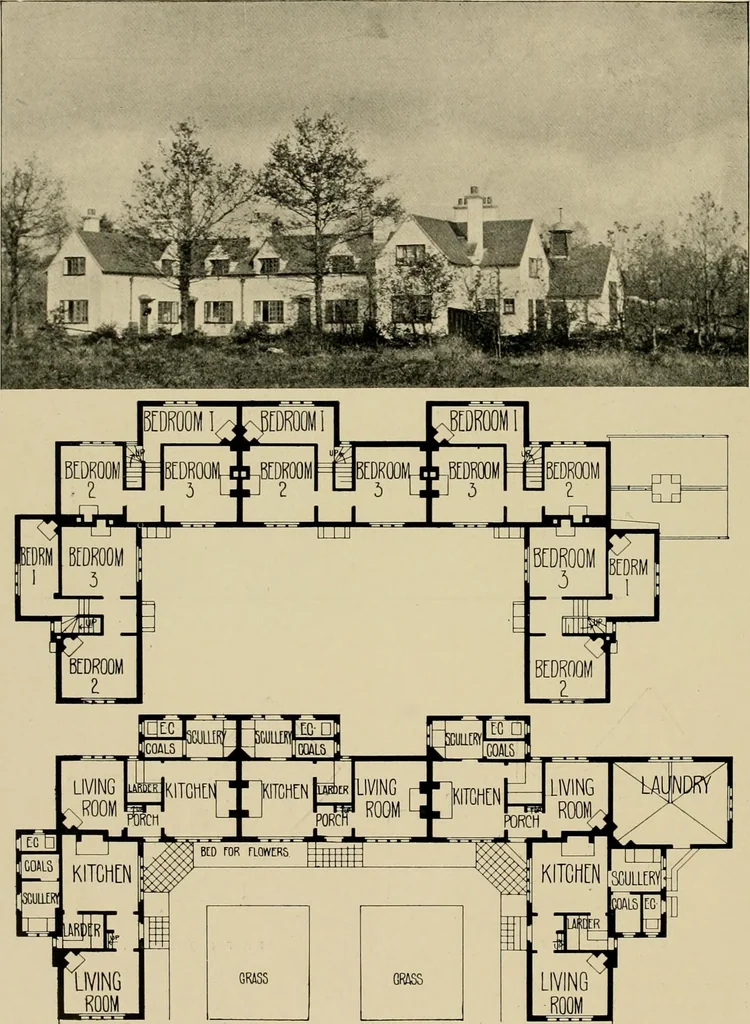 An illustration from Country-cottages and week-end homes, 1912, leaf 191