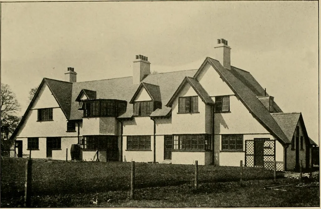 An illustration from Country-cottages and week-end homes, 1912, leaf 192