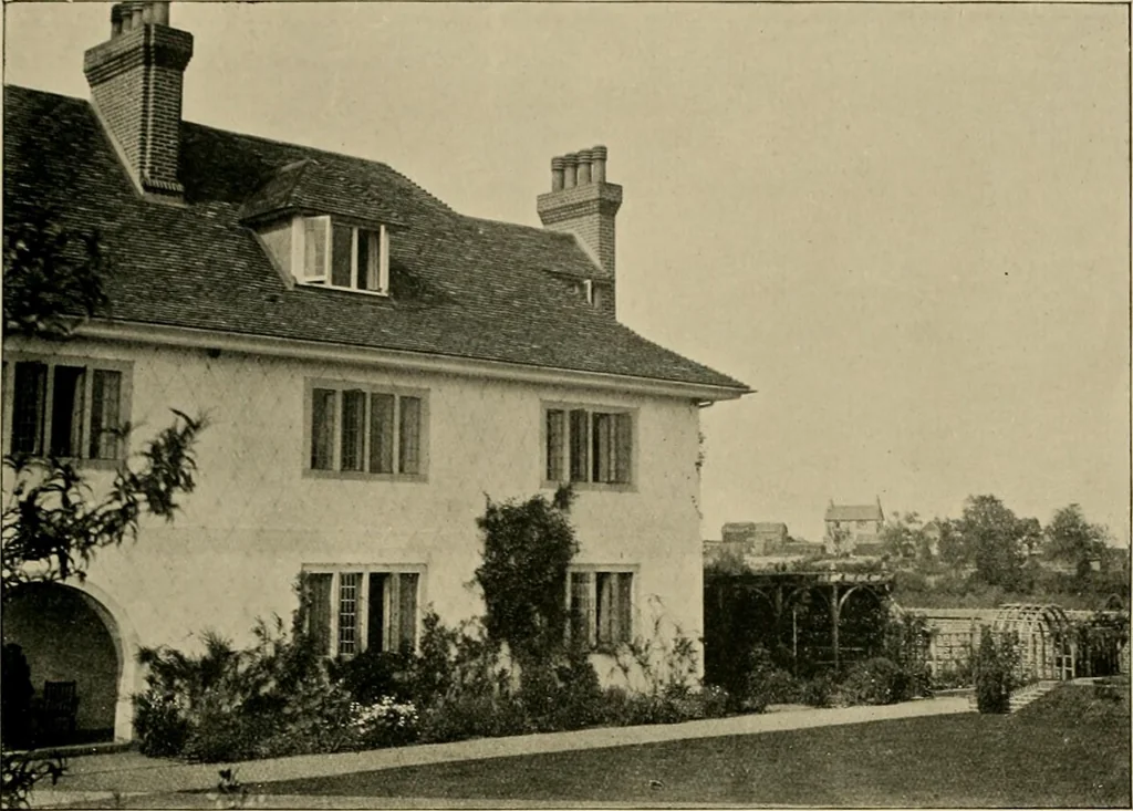 An illustration from Country-cottages and week-end homes, 1912, leaf 194