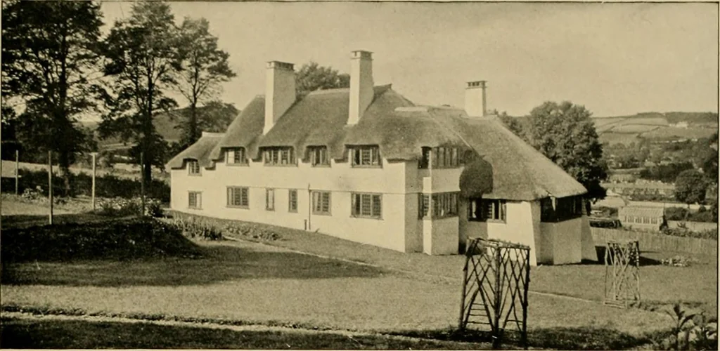 An illustration from Country-cottages and week-end homes, 1912, leaf 204