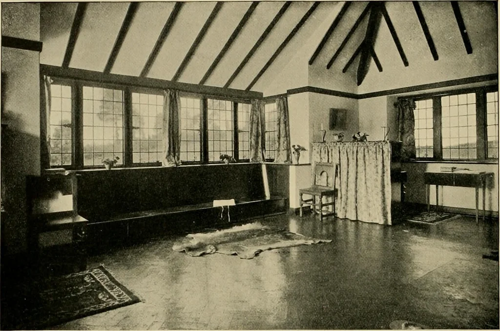 An illustration from Country-cottages and week-end homes, 1912, leaf 205