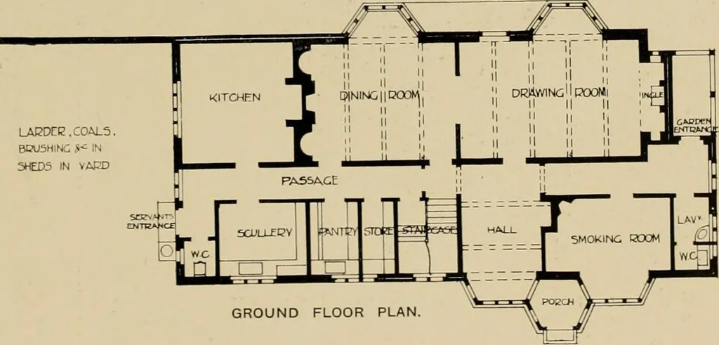 An illustration from Country-cottages and week-end homes, 1912, leaf 206