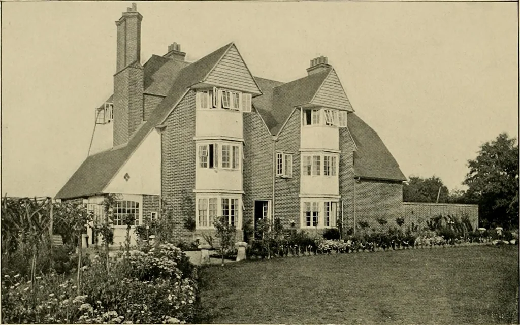 An illustration from Country-cottages and week-end homes, 1912, leaf 207