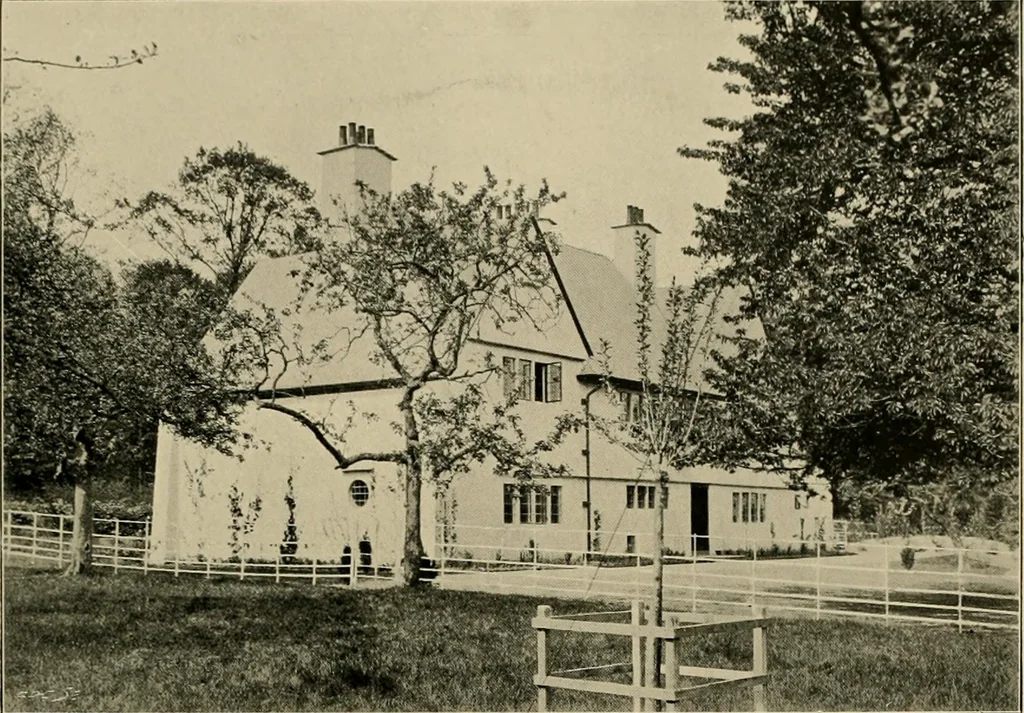 An illustration from Country-cottages and week-end homes, 1912, leaf 208