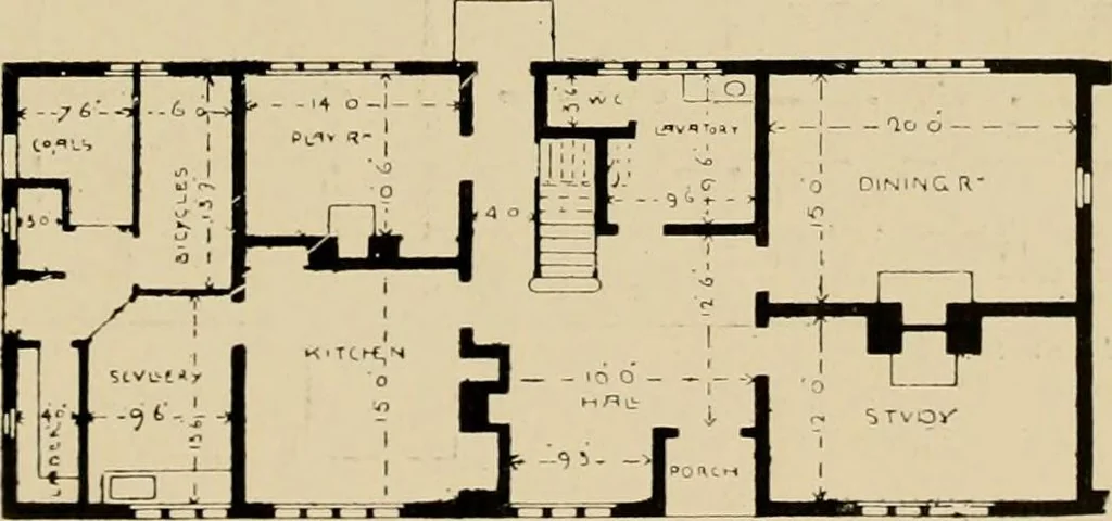 An illustration from Country-cottages and week-end homes, 1912, leaf 208