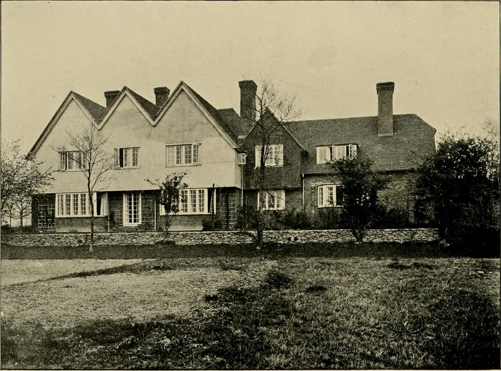 An illustration from Country-cottages and week-end homes, 1912, leaf 209