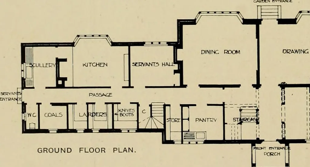 An illustration from Country-cottages and week-end homes, 1912, leaf 209