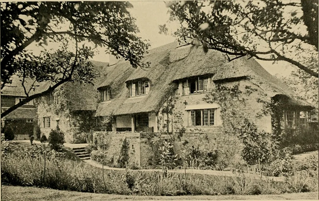 An illustration from Country-cottages and week-end homes, 1912, leaf 210