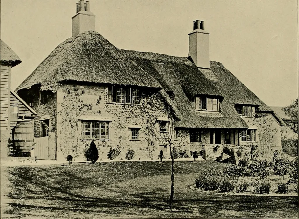 An illustration from Country-cottages and week-end homes, 1912, leaf 211