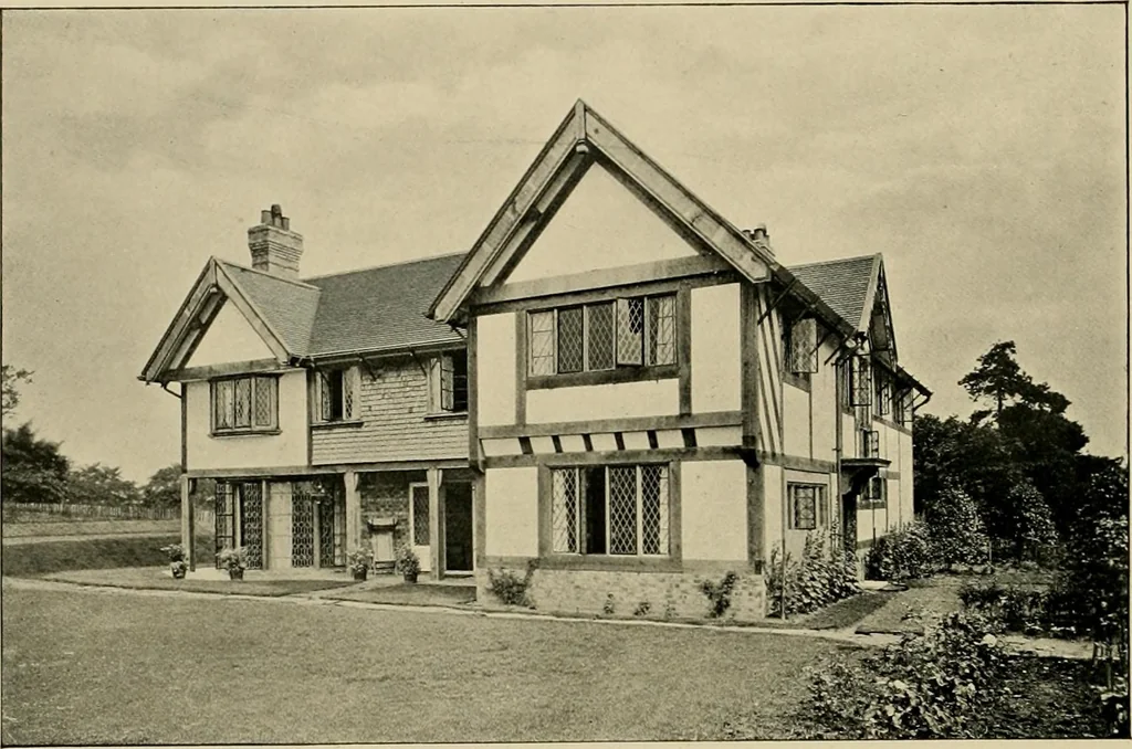 An illustration from Country-cottages and week-end homes, 1912, leaf 215