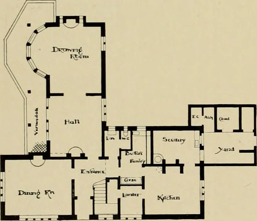 An illustration from Country-cottages and week-end homes, 1912, leaf 215