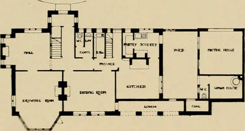 An illustration from Country-cottages and week-end homes, 1912, leaf 216