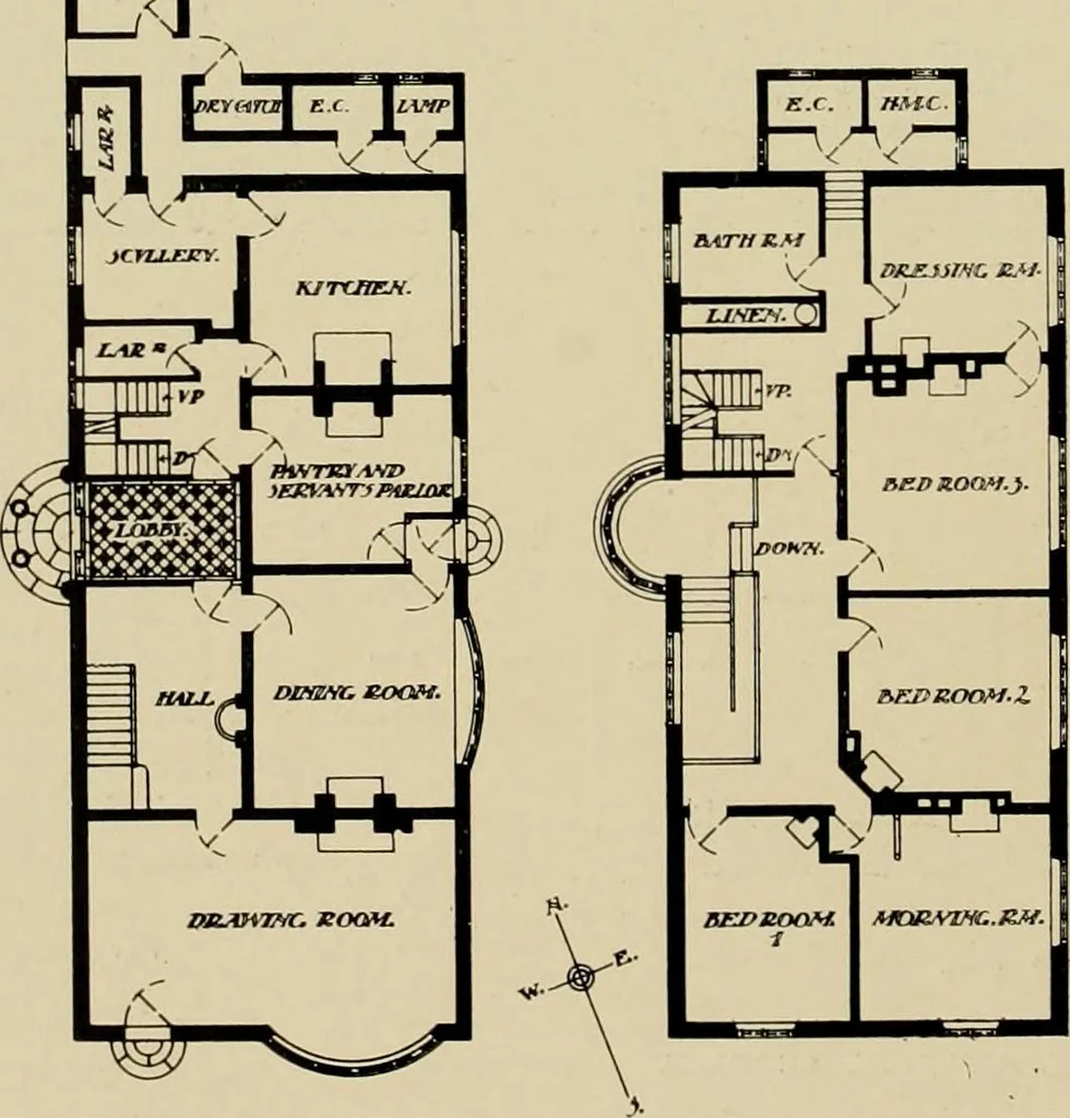 An illustration from Country-cottages and week-end homes, 1912, leaf 217