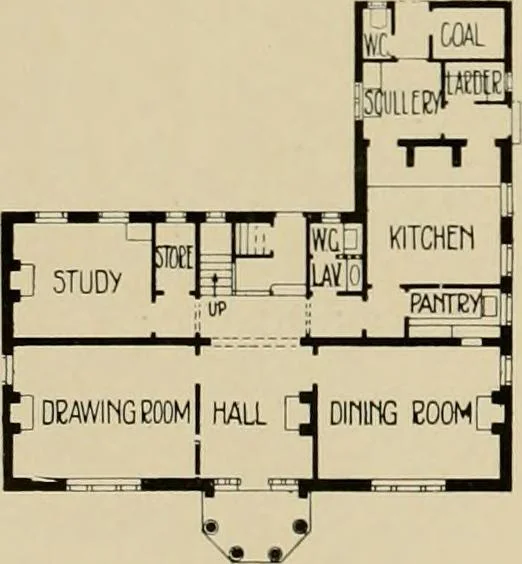 An illustration from Country-cottages and week-end homes, 1912, leaf 223