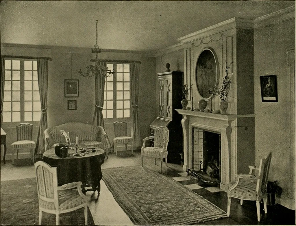 An illustration from Country-cottages and week-end homes, 1912, leaf 225