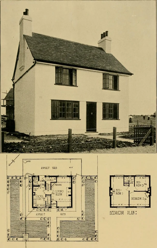 An illustration from Country-cottages and week-end homes, 1912, leaf 30
