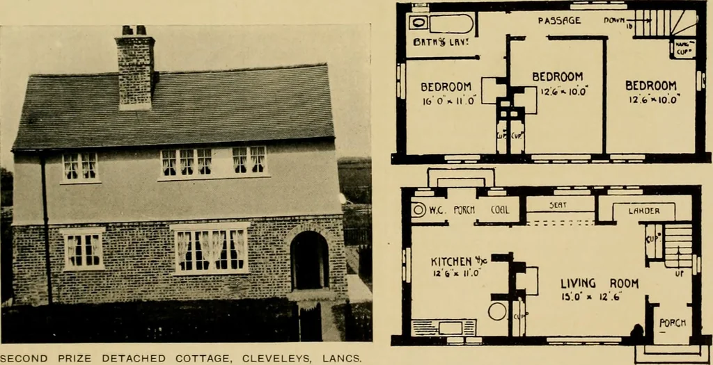An illustration from Country-cottages and week-end homes, 1912, leaf 40
