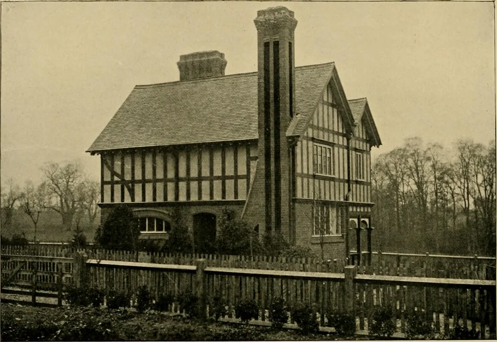 An illustration from Country-cottages and week-end homes, 1912, leaf 43