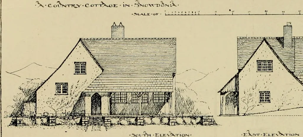 An illustration from Country-cottages and week-end homes, 1912, leaf 53