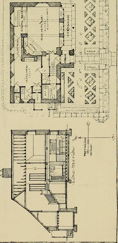 An illustration from Country-cottages and week-end homes, 1912, leaf 53
