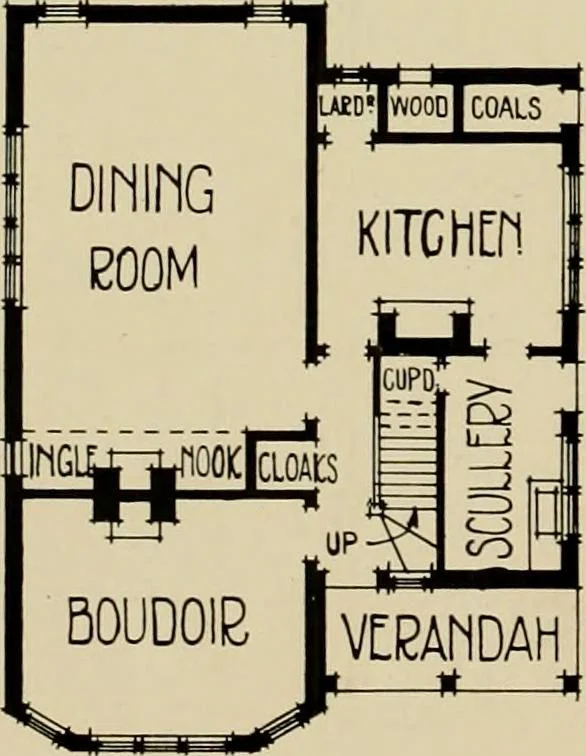 An illustration from Country-cottages and week-end homes, 1912, leaf 55