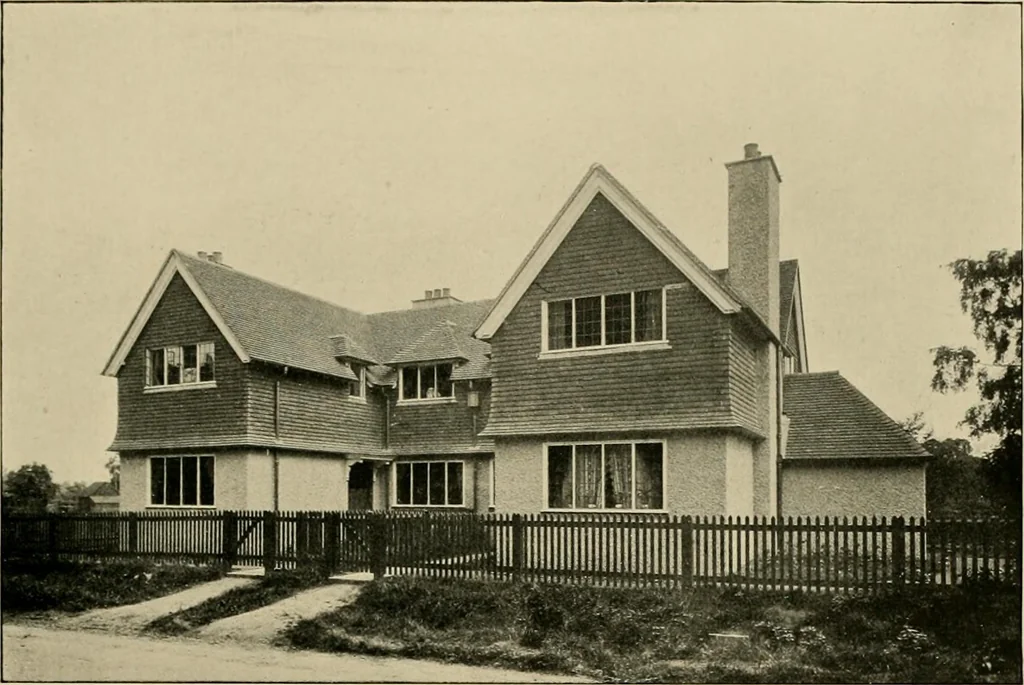 An illustration from Country-cottages and week-end homes, 1912, leaf 58