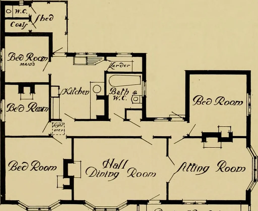 An illustration from Country-cottages and week-end homes, 1912, leaf 61