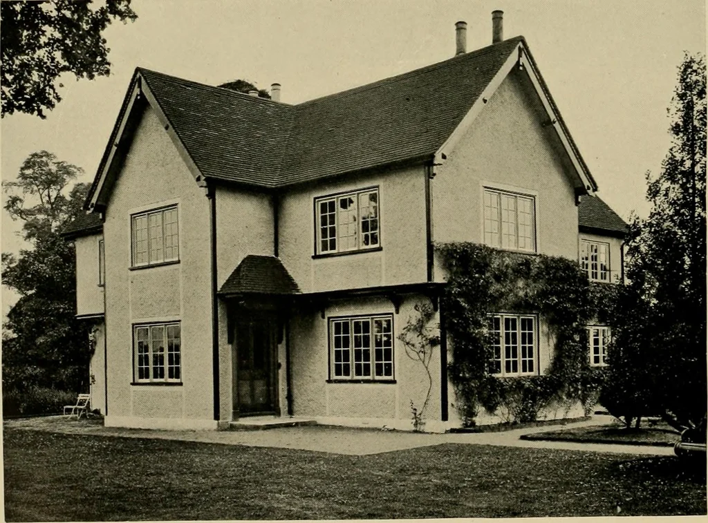 An illustration from Country-cottages and week-end homes, 1912, leaf 73