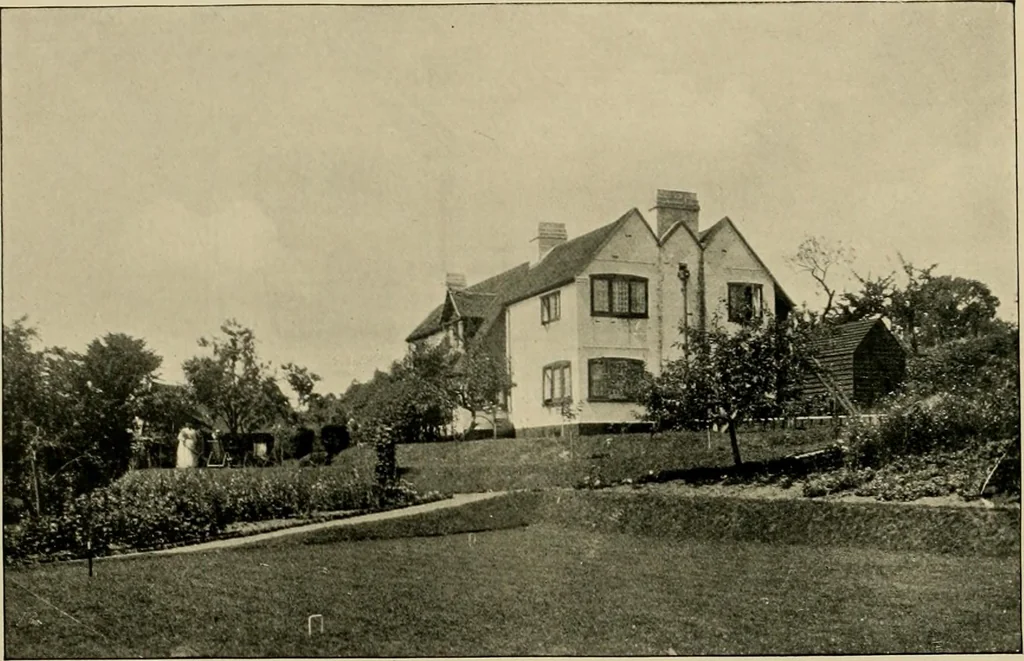 An illustration from Country-cottages and week-end homes, 1912, leaf 77