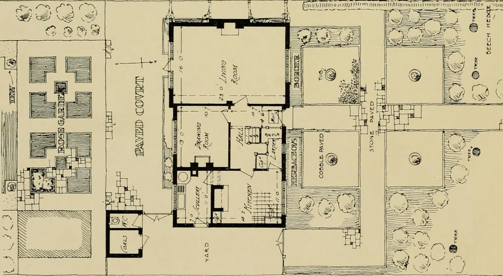 An illustration from Country-cottages and week-end homes, 1912, leaf 79