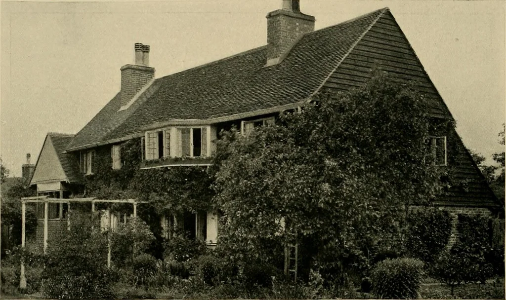 An illustration from Country-cottages and week-end homes, 1912, leaf 83