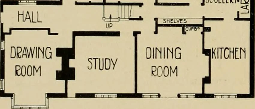 An illustration from Country-cottages and week-end homes, 1912, leaf 83