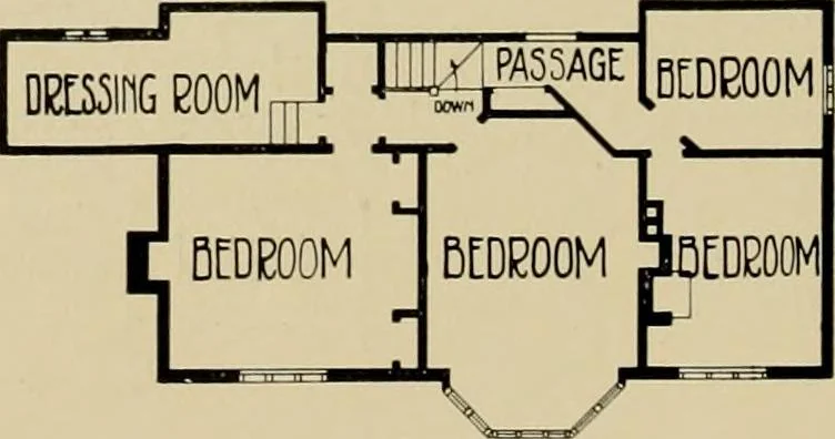 An illustration from Country-cottages and week-end homes, 1912, leaf 83