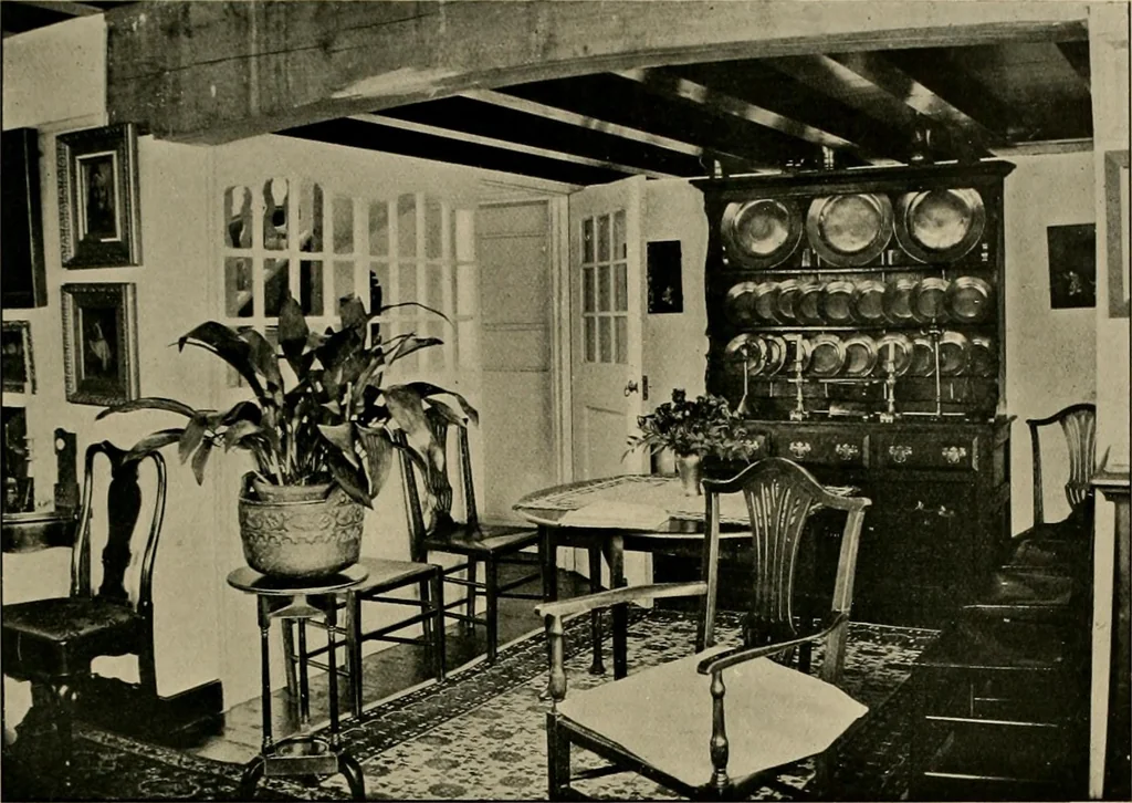 An illustration from Country-cottages and week-end homes, 1912, leaf 92