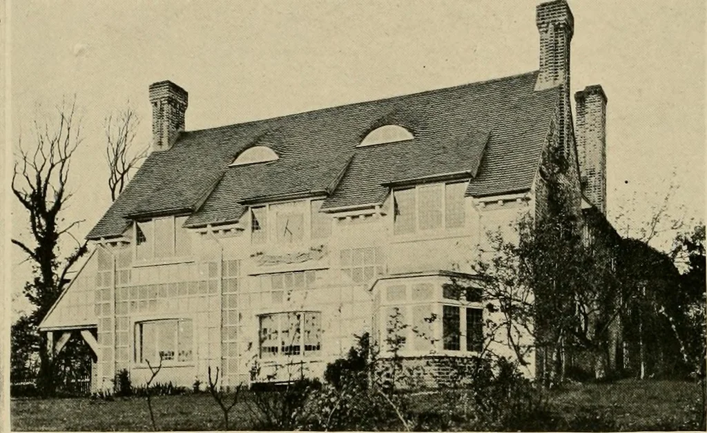 An illustration from Country-cottages and week-end homes, 1912, leaf 99