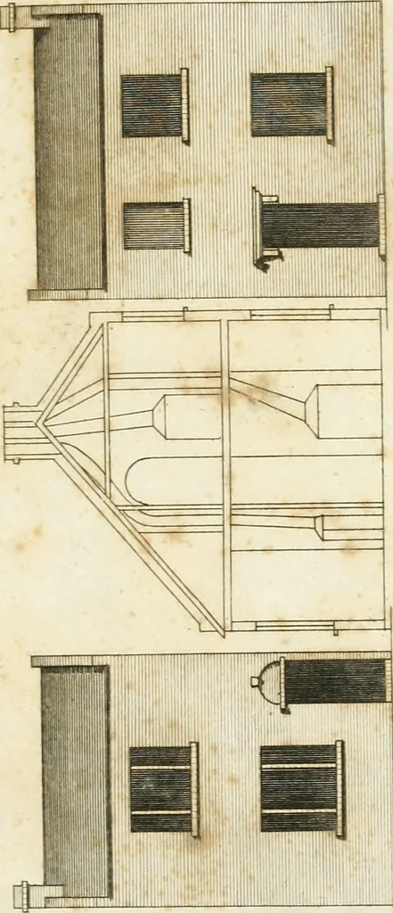 An illustration from The country gentleman's architect, in a great variety of new designs : for cottages, farm-houses, country-houses, villas, lodges for park or garden entrances, and ornamental wooden gates : with plans of the offices belonging to each design, distributed with a strict attention to convenience, elegance, and economy : engraved on thirty-two plates, from designs drawn, 1789, leaf 8