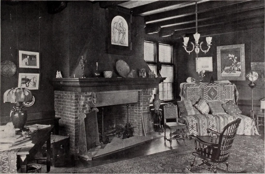 An illustration from Country homes and gardens of moderate cost;, 1907, leaf 110