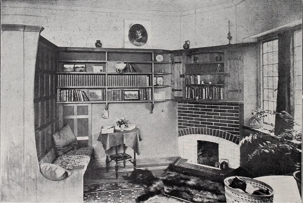 An illustration from Country homes and gardens of moderate cost;, 1907, leaf 121