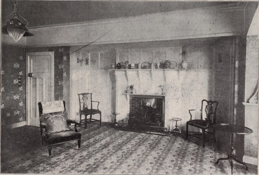 An illustration from Country homes and gardens of moderate cost;, 1907, leaf 122