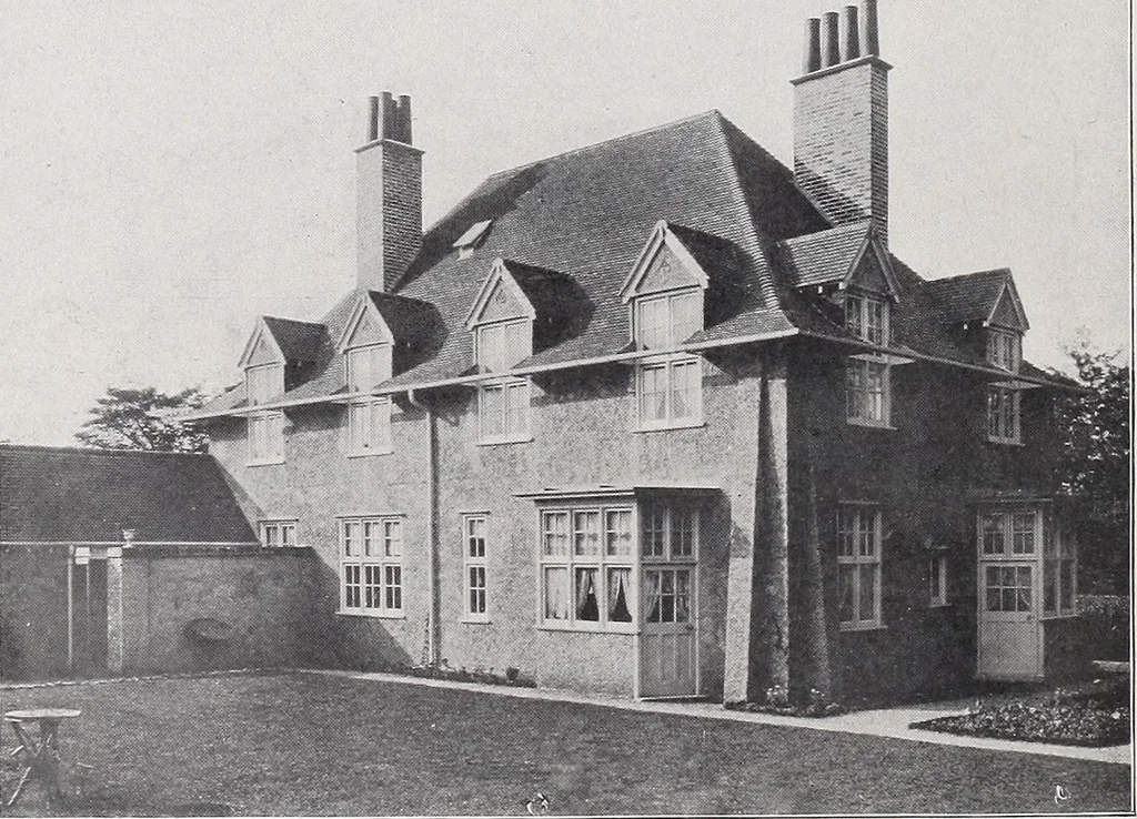 An illustration from Country homes and gardens of moderate cost;, 1907, leaf 123
